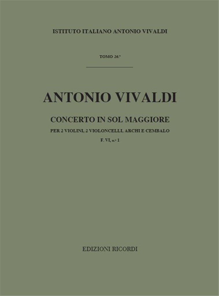 Concerto In Sol RV 575
